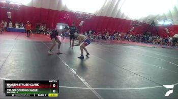 126 lbs Round 3 (4 Team) - Hayden Struse-Clark, Lodi vs Talon Doering Sasse, Elk River