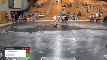 132 lbs Consolation - Tristan Coleman, Susquehannock vs Kyle Deisley, Red Lion