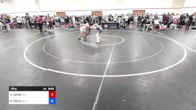 65 kg Rnd Of 128 - Abraham Cerda, California vs Gavin Hilyar, Minnesota