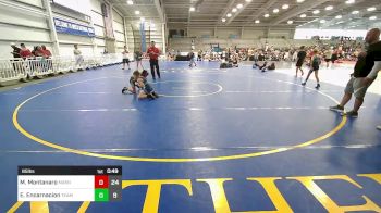 85 lbs Quarterfinal - Mateo Montanaro, Mat Assassins White vs Edward Encarnacion, Team Maryland