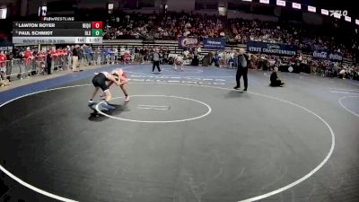 D 3 120 lbs Semifinal - Paul Schmidt, De La Salle vs Lawton Royer, DeQuincy