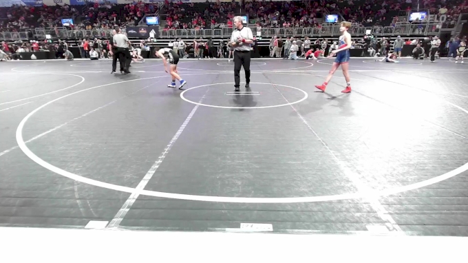 110 lbs Consi Of 4 - Jaxon Lynn, King Select vs Logan Lopez, Wolf Pack ...