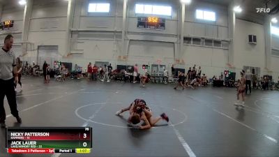 76 lbs Round 2 (6 Team) - Jack Lauer, Lake/Armory Red vs Nicky Patterson, Hammers