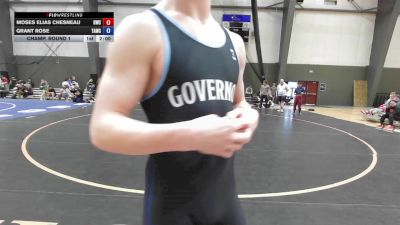 Junior FK - 144 lbs Champ. Round 1 - Moses Elias Chesneau, Roosters Wrestling Club vs Grant Rose, Team Aggression Wrestling Club