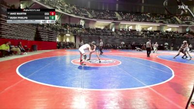 157-4A Cons. Round 1 - Jake Martin, Central (Carroll) vs Rush Phelps, Eagles Landing Christian Academy
