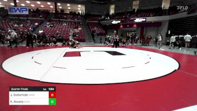 105 lbs Quarterfinal - Jazmin Dollarhide, Tonkawa High School Girls vs Kaira Acosta, Garden City Ks