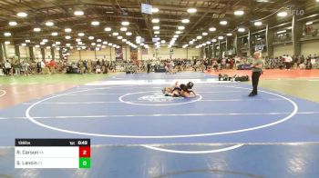 138 lbs Consi Of 16 #2 - Rihana Carson, VA vs Sophia Lancin, CT