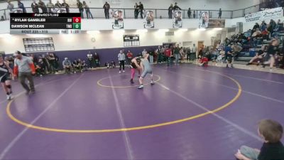 115 lbs Cons. Semi - Rylan Gambler, Riverton Middle School vs Dawson McLean, Thermopolis