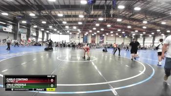 100 lbs Rd# 8- 12:30pm Saturday Final Pool - Carlo Contino, Cali Red vs Cruz Enderle, Oklahoma Elite