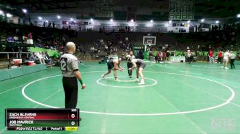 285 lbs 3rd Place Match - Job Mavrick, Westfield vs Zach Blevens, Greenfield-Central