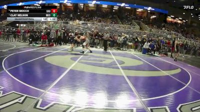 190 1A Quarterfinal - Clay Nelson, Rocky Bayou Christian School vs Peter Mocco, Cardinal Gibbons