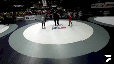 Champ. Round 2 - Angel Aguilar, San Pedro High School Wrestling vs James Holiday, Rough House Wrestling