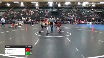 197 lbs Prelims - Kade Holman, Northwest Kansas Tech vs Jordan Davis, Fort Hays