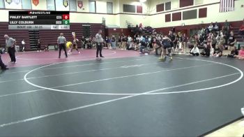 JV-25 lbs Semifinal - Lilly Colburn, Benton Community vs Finley Bartlett, Cedar Falls