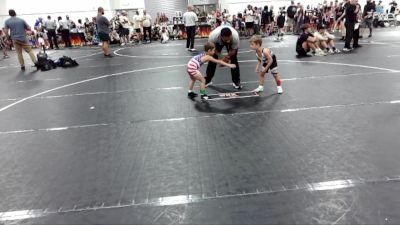 40 lbs Finals (2 Team) - Emmitt Singletary, Longwood Wrestling Club vs Kingston Howell, Panhandle Pitbulls