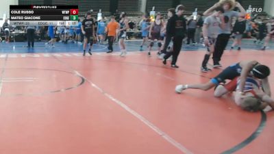 97 lbs Rr Rnd 2 - Cole Russo, Washington Twp - MSC vs Mateo Giacone, Edge Wrestling - MSC