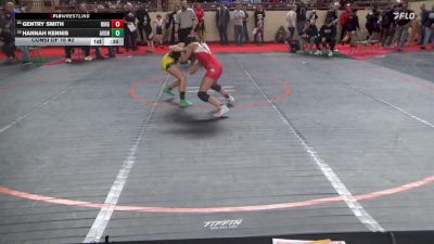 92_G lbs Consi Of 16 #2 - Gentry Smith, Ringgold vs Hannah Kennis, Avonworth