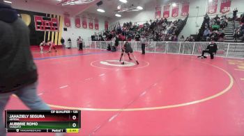 125 lbs Cons. Round 2 - Aubbrie Romo, Tahquitz vs Jahaziely Segura, Artesia