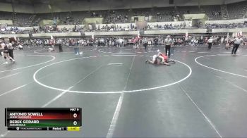 112 lbs Cons. Round 3 - Derek Godard, Auburndale vs Antonio Sowell, Amery Warrior`s
