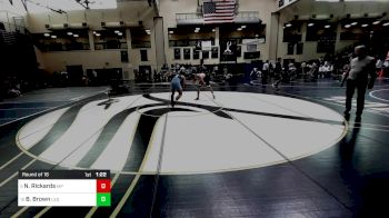 152 lbs Round Of 16 - Nathan Rickards, Malvern Prep vs Brayden Brown, Legacy Christian Academy