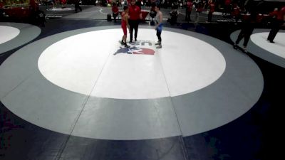 106 lbs Quarters - Daniel Hackler, Quartz Hill High School Wrestling vs Julian Bigueur