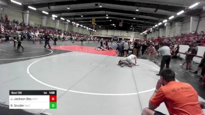 144 lbs Semifinal - Jair Jackson Bey, Best Trained vs Rusty Snyder, Southwest Hammers