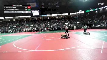 75 lbs Cons. Round 2 - Xzayvion Hunter, SLW1 vs Coast Rainier, LAN1