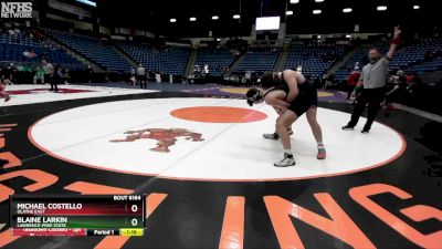 6A-215 lbs Quarterfinal - Blaine Larkin, Lawrence-Free State vs Michael Costello, Olathe East