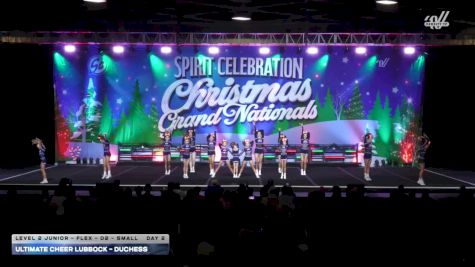 Ultimate Cheer Lubbock - DUCHESS [2025 L2 Junior - Flex - D2 - Small Day 2] 2025 Spirit Celebration Christmas Grand Nationals
