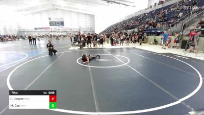 74 lbs Consolation - Ethan Casper, Pride WC vs Mason Carr, Invictus WC