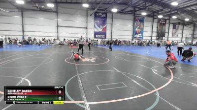 52 lbs Rd# 2 10:30am Friday - Bentley Baker, Nebraska Elite vs Knox Pohle, Rough House