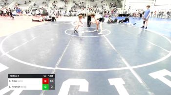 195 lbs Rr Rnd 2 - Spencer Fine, MetroWest United Black vs Ethan French, Buffalo Valley Blue
