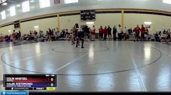 195 lbs Quarterfinal - Colin Whetsel, Indiana vs Caleb Ayetomowo, Hawkstyle Wrestling Club