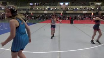 90 lbs Round 5 - Leanne Schmidt, Richland Center Wrestling Club vs Reagan Lancaster, Holmen Viking Wrestling Club