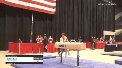 Jaden Blank - Pommel Horse, EVO Gymnastics - 2021 USA Gymnastics Development Program National Championships