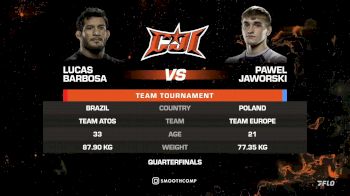 Pawel Jaworski vs Lucas 'Hulk' Barbosa | CJI 2