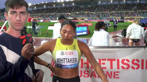 Isabella Whittaker Top American In 400m At Lausanne Diamond League 2025
