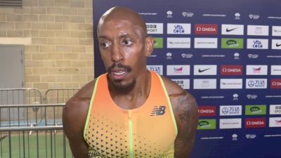 Vernon Norwood Says He's In Best Shape Of Life After 400m Season Best At London Diamond League