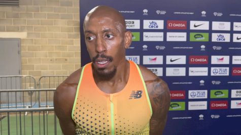 Vernon Norwood Says He's In Best Shape Of Life After 400m Season Best At London Diamond League