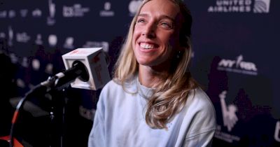 Emily Sisson - NYC Marathon Press Conference