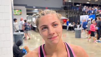 Jaclyn Bouzakis On Fourth Super 32 Belt