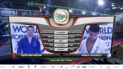 Pablo Lavaselli vs Espen Mathiesen 2020 Abu Dhabi World Pro