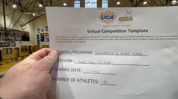 Woodford County Middle School [Game Day JH] 2021 UCA January Virtual Challenge