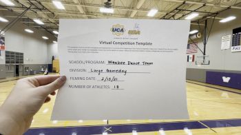Waukee High School [Varsity - Game Day] 2021 UDA Spirit of the Midwest Virtual Challenge