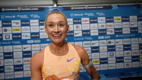 Jess Hull Trusts Her Speed After 3:54 Season's Best in Brussels | 2026 Brussels Diamond League Post-Race Interview
