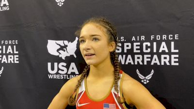 Mya Hairston Had One Mission At USAW Folkstyle Nationals: 'Just Go!'