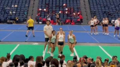 Kennesaw State University [All-Girl Group Stunt] 2025 NCA College Camps: Partner & Group Stunt