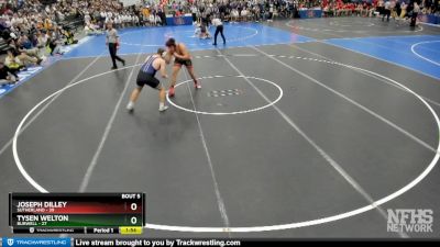 Joseph Dilley over Cy Feeken