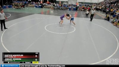 Justyce Hostetler&nbsp;over&nbsp;Jordan Johnson