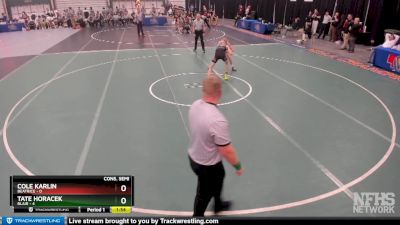 Cole Karlin&nbsp;&nbsp;over&nbsp;Tate Horacek